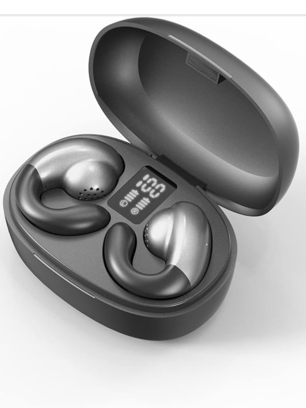 Open Ear Earbuds Sport Clip On Open Ear Headphones